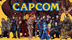 Logotipo de Capcom con personajes de sus videojuegos. La editorial japonesa ha logrado evitar en gran medida la ola de despidos que está afectando a los estudios de videojuegos occidentales.