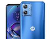 El Moto G54 5G en uno de sus tres colores de lanzamiento. (Fuente de la imagen: @evleaks)
