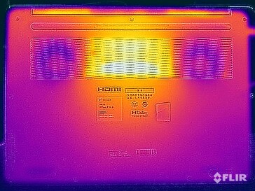 Prueba de resistencia a las temperaturas de la superficie (parte inferior)