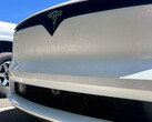 cámara en el parachoques delantero del Model X renovado en 2026 (Fuente de la imagen: The Kilowatts/X)