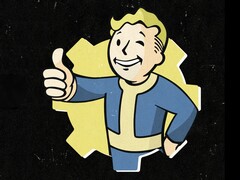 Se muestra la ilustración del Vault Boy de Fallout 4 (Fuente de la imagen: Epic Games con modificaciones)