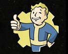 Se muestra la ilustración del Vault Boy de Fallout 4 (Fuente de la imagen: Epic Games con modificaciones)