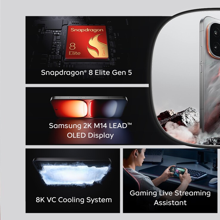 Características principales del iQoo 15 Apex edition