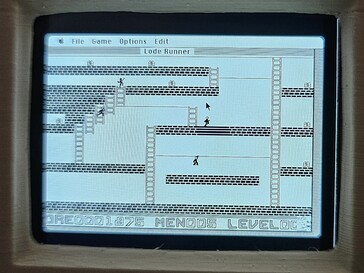Lode Runner también está preinstalado en el Pico Mac Nano.