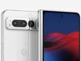 Se rumorea que el Pixel Fold es más corto pero más pesado que el Galaxy Z Fold4. (Fuente de la imagen: @OnLeaks)