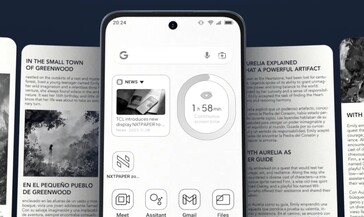 Una tecla Nxtpaper específica alterna la pantalla entre tres modos de visualización.