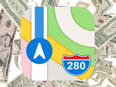 Apple Mapas podría ver pronto promociones de pago integradas. (Fuente de la imagen: Apple Maps e iStockPhotos, con modificaciones)
