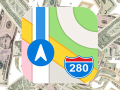 Apple Mapas podría ver pronto promociones de pago integradas. (Fuente de la imagen: Apple Maps e iStockPhotos, con modificaciones)