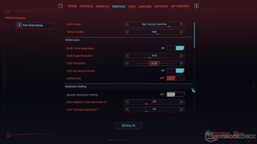 Cyberpunk 2077 Actualización 2 - Ajustes gráficos