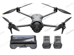 El mando a distancia RC Pro 2 de DJI tiene un diseño innovador con una pantalla desplegable. (Fuente de la imagen: vía Igor Bogdanov)