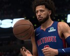DLSS 5 con renderizado neuronal activado en NBA 2K27.