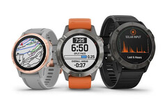 Garmin sigue introduciendo pequeños cambios en la serie Fenix 6 y sus compañeros. (Fuente de la imagen: Garmin)