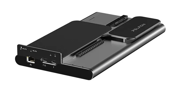 Peladn oculta la expansión SSD M.2 en la parte inferior del Link S-3. (Fuente de la imagen: Peladn)