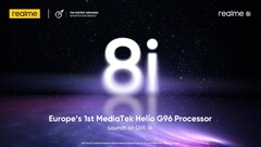 El 8i llega a Europa. (Fuente: Realme)