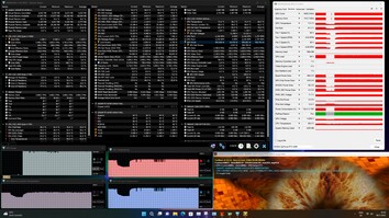 Prueba de esfuerzo (FurMark, objetivo de potencia = 111%)