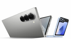 Samsung ya ha revelado el aspecto de los Galaxy Z Flip6 y Galaxy Z Fold6. (Fuente de la imagen: Samsung - editado)