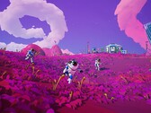Astroneer es un juego de supervivencia y artesanía de ciencia ficción con cooperativo para cuatro jugadores y un montón de colores brillantes. (Fuente de la imagen: Steam)
