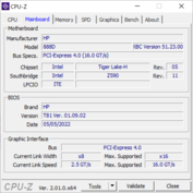 Placa base CPU-Z