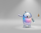 En el anuncio de The Android Show, la mascota de Android"El Bot" parece algo que se verá en iOS.