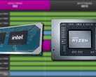 El Intel Core i7-11800H y el AMD Ryzen 7 5800H ofrecen rendimientos similares en CPU-Z. (Fuente de la imagen: Intel/AMD/CPU-Z Validator - editado)