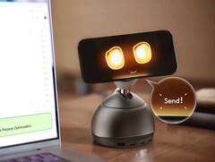 El DeskMate de Loona amplía el iPhone con un pequeño cuerpo robótico (Fuente de la imagen: Keyi TEch)