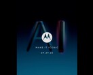 Se ha confirmado que la serie Motorola Razr 2025/ Razr 60 se lanzará el 24 de abril. (Fuente de la imagen: MotorolaUS en X)