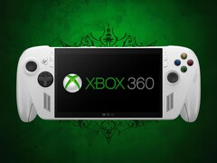 Asus ROG Xbox Ally ejecutando el emulador de Xbox 360 (Fuente de la imagen: Xbox Wire, Asus con ediciones)