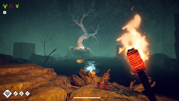 Una imagen que muestra una cueva en «Survival: Fountain of Youth».