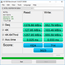 AS SSD (SSD primario)