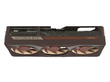 Asus GeForce RTX 5080 16GB GDDR7 Noctua OC Edition vista superior. (Fuente de la imagen: Asus)