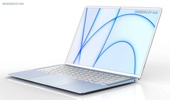 Es probable que el nuevo MacBook de 12,9 pulgadas llegue en un colorway azul claro.