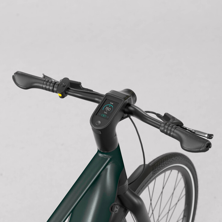 El BTWIN LD 920E de Decathlon tiene una pantalla integrada. (Fuente de la imagen: Decathlon)