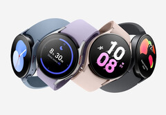 Samsung afirma ahora que la serie Galaxy Watch5 puede predecir con mayor precisión el seguimiento del ciclo menstrual. (Fuente de la imagen: Samsung)