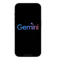 Google Gemini podría hacer su aparición en iOS próximamente. (Fuente de la imagen: Apple y Google, con modificaciones)
