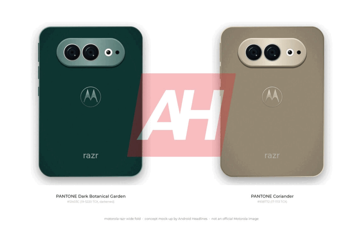 Render no oficial del plegable ancho de Motorola.