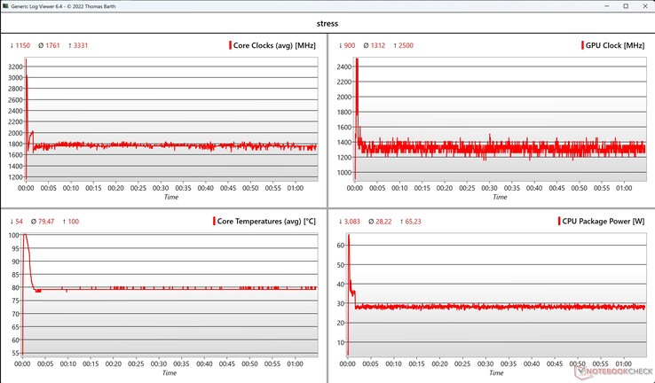 Prueba de estrés de datos de CPU/iGPU