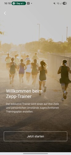 Amazfit Active 2: Entrenamiento