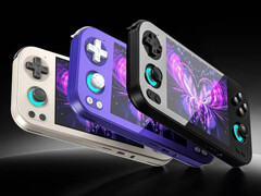 Anbernic planea vender el RG476H en tres opciones de color en su lanzamiento. (Fuente de la imagen: Anbernic)