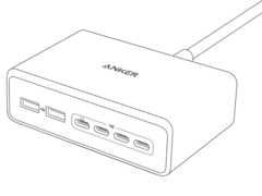 El cargador Anker Prime (200 W, 6 puertos, GaN) es un nuevo accesorio de sobremesa. (Fuente de la imagen: u/joshuadwx vía Reddit)