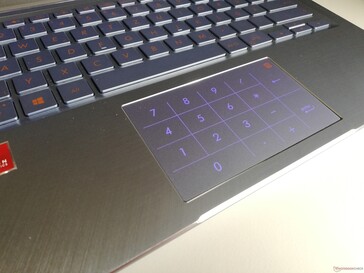 Asus ZenBook 14 - El teclado numérico