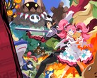 Imagen promocional oficial de «Disgaea Mayhem» en la que aparece el mercenario N.A.