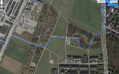 Prueba de GPS: Google Pixel 3 XL - En bicicleta por una arboleda