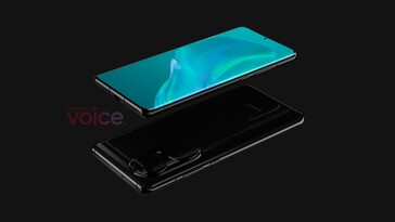 Han aparecido en la red nuevos renders del Huawei P50 Pro (imagen vía @OnLeaks)