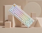 Teclado inalámbrico para juegos Lemokey P2 HE en blanco con teclas brillantes. (Fuente de la imagen: Lemokey)