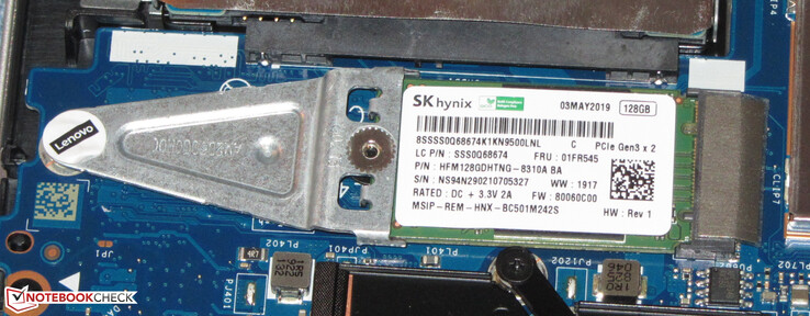 Una unidad SSD sirve como unidad de sistema.