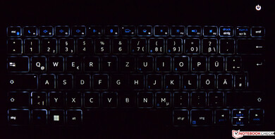 Teclado retroiluminado del PrimeBook Circular