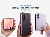 Los vídeos promocionales de Samsung muestran las fundas oficiales del Galaxy Z Fold 8, el Fold 8 Ultra y el Flip 8.
