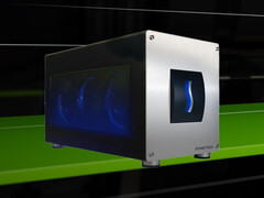 El Breakaway Box 850 T5 se presentó inicialmente a finales de 2025. En la imagen: una fotografía promocional de la base de conexión para eGPU.