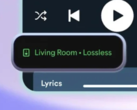 Spotify añadirá un sistema de etiquetado en la vista Ahora suena (en la imagen) y en el Selector de conexión. (Fuente de la imagen: u/ThisisSpotify en r/truespotify subreddit)