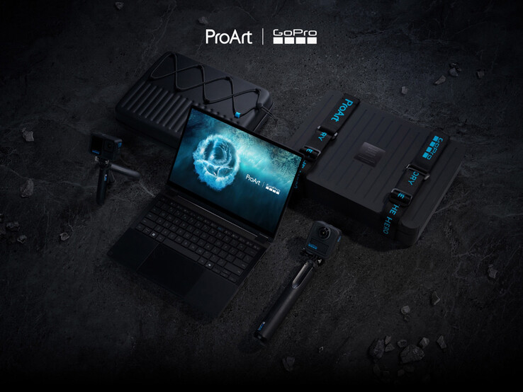 La ProArt PX13 de este año también estará disponible en un acabado especial para GoPro. (Fuente de la imagen: Asus)